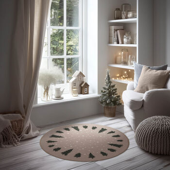 Floormatters Printed Loop Merry Christmas Trees Two Pcs 40x60 And 50x150, 7 of 7