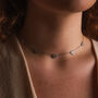 Cerys Sparkling Heart Necklace, thumbnail 4 of 8