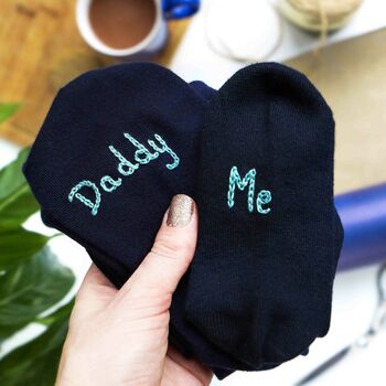 Daddy And Me Matching Socks And Grow Your Own Gift Box, 2 of 7