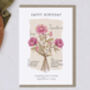 November Birth Month Happy Birthday Card, thumbnail 1 of 2