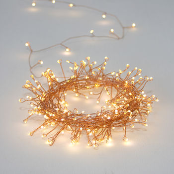 Silver Or Copper Cluster Wire Lights, 3 of 5