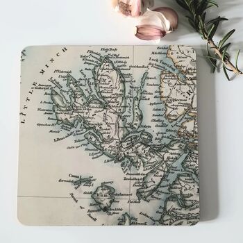 Antique Map Gift Box Scottish Selection, 3 of 6