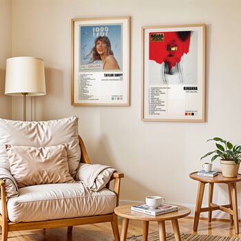 Personalised Album Cover Poster, Choose Your Own, 3 of 12