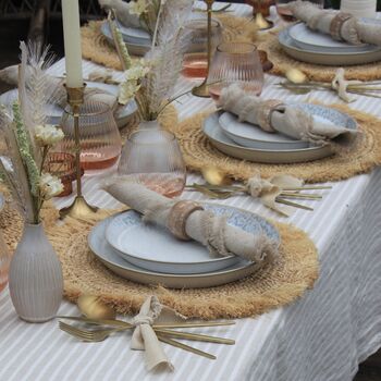 Neutral Boho Style Tablescape In A Box, 6 of 12