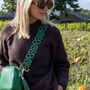 Leopard Print Bag Strap | Extra Long Crossbody Replacement Bag Strap, thumbnail 8 of 12