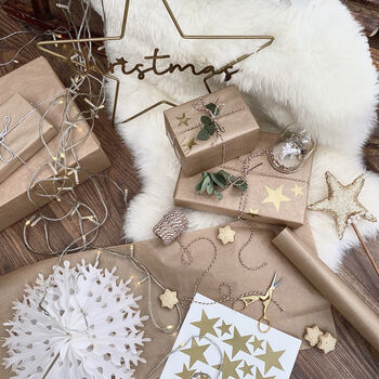 Star Christmas Gift Stickers, 3 of 6