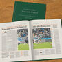 Newcastle Personalised Football Telegraph Book, thumbnail 11 of 12