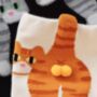 Novelty Fun Socks Size Five To Nine ~ Cats With Balls, thumbnail 3 of 11
