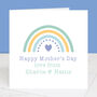 Happy Mother's Day Personalised Rainbow Card, thumbnail 1 of 3