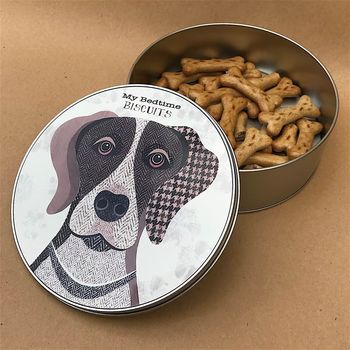 Dog Treat Tin 65 Personalised Designs Available, 4 of 12