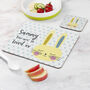 Personalised Kid's Bunny Rabbit Placemat Set, thumbnail 10 of 11