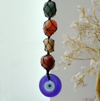 Chakra Gemstone Hanging Decoration | Evil Eye Protection, 5 of 5