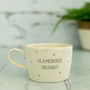 Glamorous Granny Handmade Metallic Spotty Cup, thumbnail 2 of 4