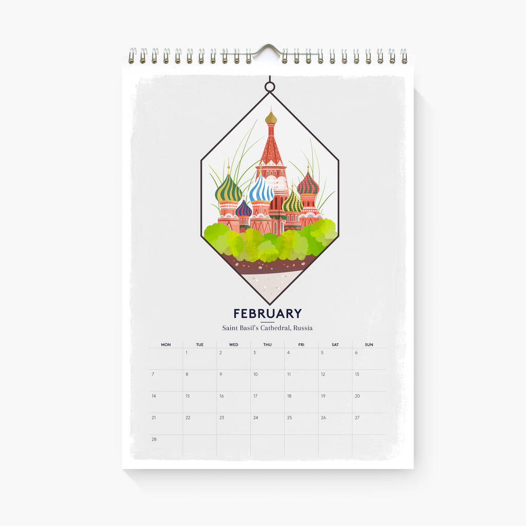 Around The World In Terrariums 2022 Calendar By Duke & Rabbit | Notonthehighstreet.com