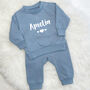 Personalised Name With Heart Baby Jogger Set, thumbnail 3 of 7