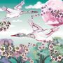 Flight Of The Heron Japanese Bone China Plate Small, thumbnail 3 of 4