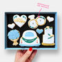 Personalised Wedding Gift Car Letterbox Iced Cookies, thumbnail 1 of 9