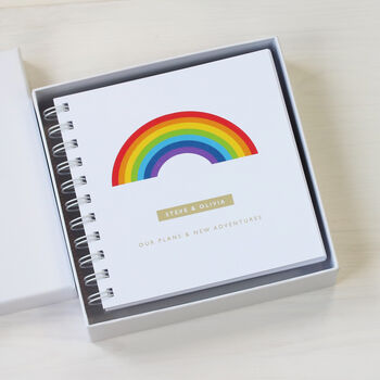 Personalised Rainbow Small Notebook, 2 of 4