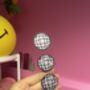 Disco Ball Clear Acrylic Bookmark Accessory, thumbnail 5 of 6