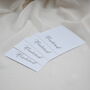 Wedding Calligraphy Reserved Seat Card Signs X 10, thumbnail 6 of 7