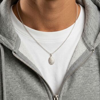 Mens Dog Nose Print Necklace, 2 of 7