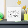 Happy Birthday From The Bump Card, thumbnail 3 of 4