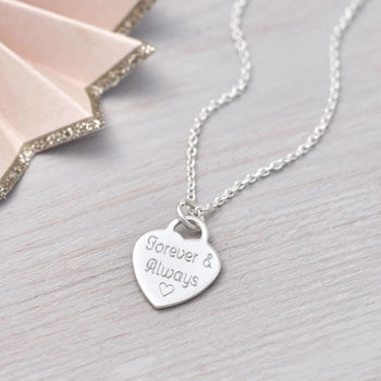 Personalised Silver Or Gold Plated Angel Wing Necklace, 4 of 6