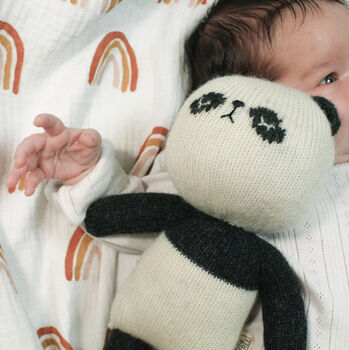 Archie The Hand Knitted Panda, 10 of 10