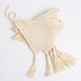 Beach Hut Knitted Bunting Kit, thumbnail 2 of 7
