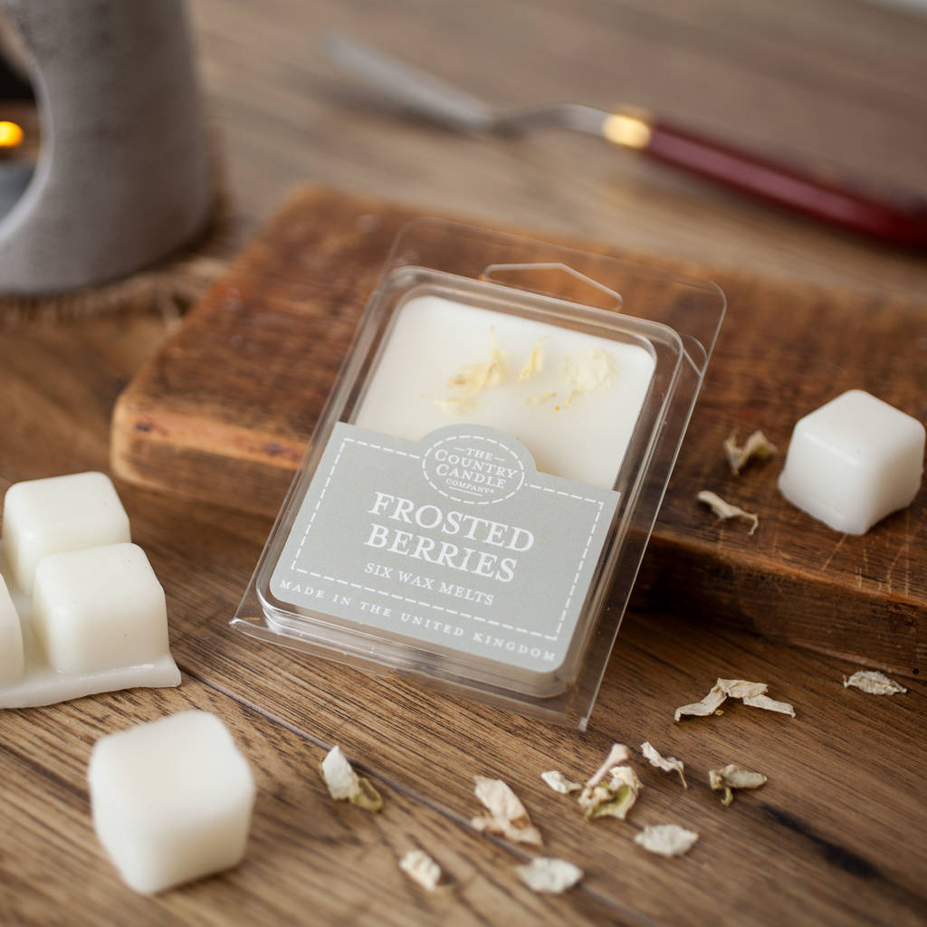 Pastels Collection Wax Melts With Petals By The Country Candle Company