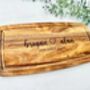 Our First Home Engraved Chopping Board, thumbnail 1 of 7