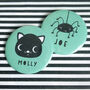 Personalised Halloween Black Cat Card, thumbnail 4 of 4