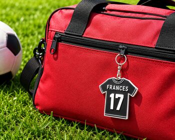 Personalised Football Shirt Keyring, 5 of 10