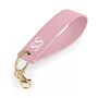 Personalised Saffiano Leather Wristlet Strap Handle Key Ring Chains, thumbnail 3 of 10