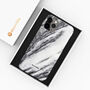 Black Waterfall Marble Case For iPhone, thumbnail 1 of 4