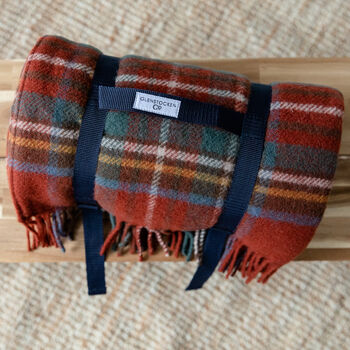 Wool Picnic Rug With Waterproof Backing, 4 of 8