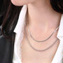 Customisable Double Layered Necklace, thumbnail 1 of 10