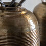 Souk Large Bronze Aluminium Vase, thumbnail 5 of 7