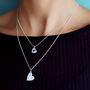 Layered Heart Necklace Set, thumbnail 1 of 1
