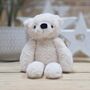 Lola The Long Leg Cream Teddy Bear Soft Toy, thumbnail 2 of 3