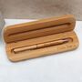 Teacher's Personalised Bamboo Pen And Giftbox, thumbnail 2 of 3