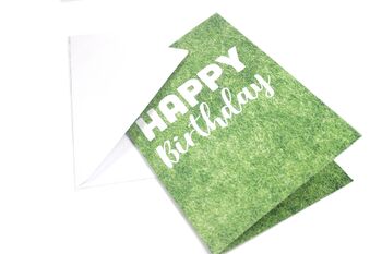 Personalised Pop Up Zebra Birthday Card, 6 of 6