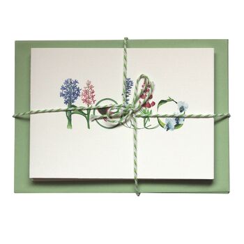 Botanical 'Hello' Greetings Card, 3 of 4