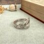 Antique Scroll Spoon Ring, thumbnail 3 of 4