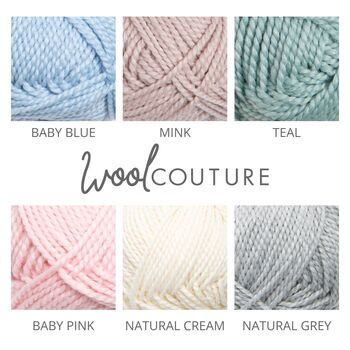 Stripy Baby Blanket Knitting Kit, 10 of 11