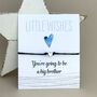 'You're Going To Be A Big Brother' Wish Bracelet, thumbnail 1 of 3