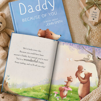 Personalised Daddy Book 'Because Of You', 4 of 12