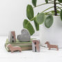 Concrete Letter And Dog Set, thumbnail 4 of 6