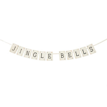 Jingle Bells Christmas Bunting, 5 of 5