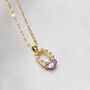 Aero Gold Plated Necklace, thumbnail 2 of 3